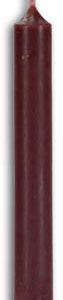 1/2" Brown Chime candle 20 pack