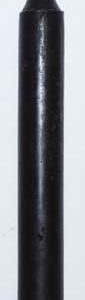 Black 6" household candle