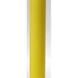 Yellow 6" household candle