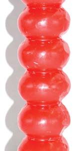 6 1/2" Red Seven knob candles