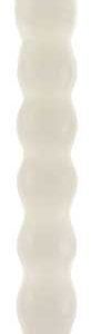 6 1/2" White Seven Knob candles