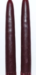 7" Dark Red taper pair