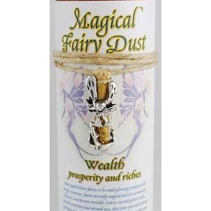 Wealth Pillar Candle with Fairy Dust Necklace
