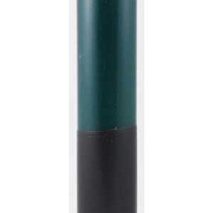 9" Green/ Black pillar candle