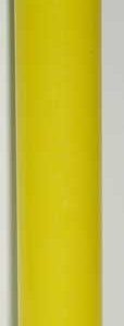 9" Yellow pillar candle