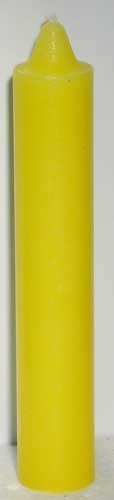 9-Inch Yellow Pillar Candle: Meaning and Ritual Uses
