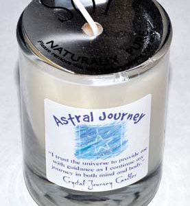 Astral Journey soy votive candle