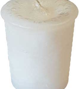 Cleansing Herbal votive - white