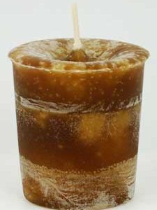 Problem Solving Herbal votive - brown