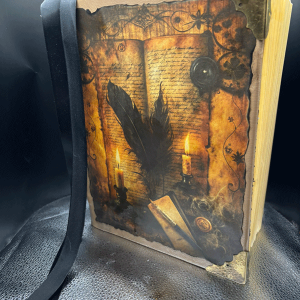 Handmade COMPLETE Grimoire Book of Shadows Heirloom Spellbooks 500 pgs 8.5in x 11in size